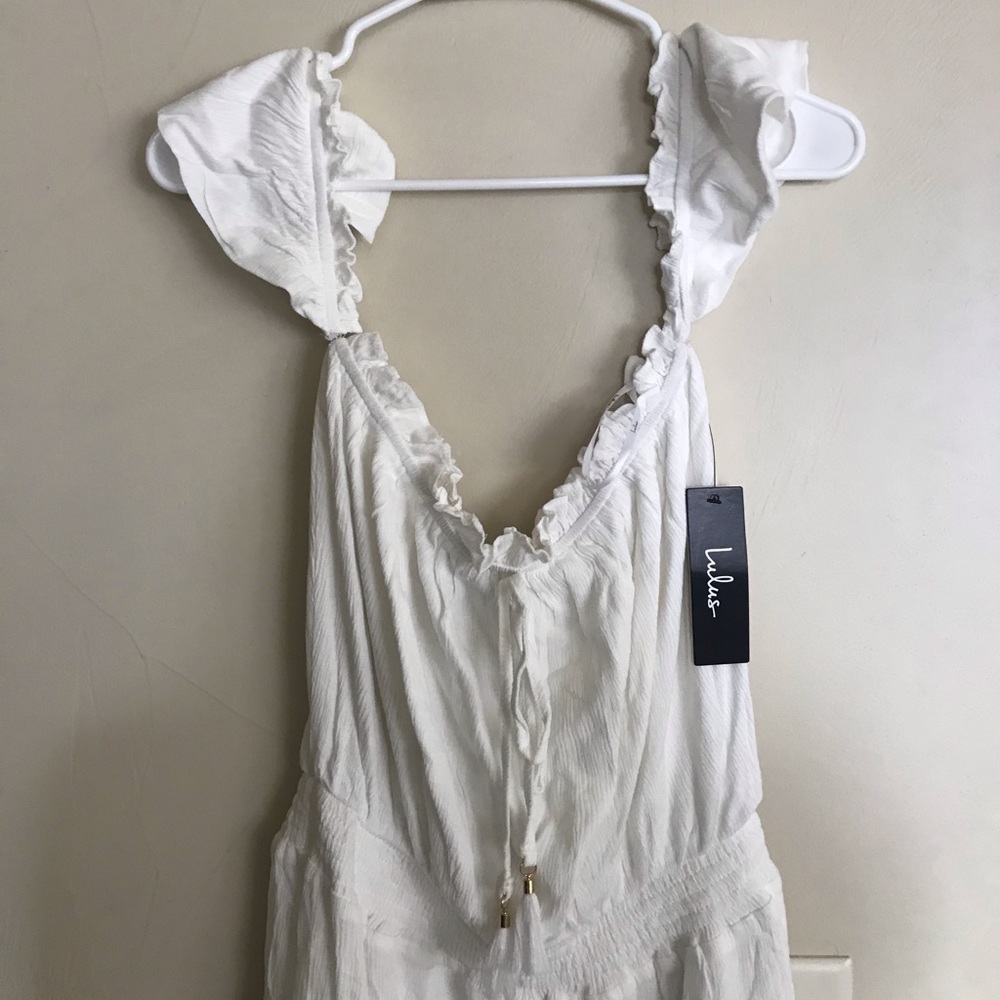 Lulus White Boho Dress